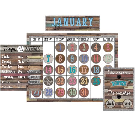 Teacher Created Resources Home Sweet Classroom Calendar Set, PK2 TCR8855